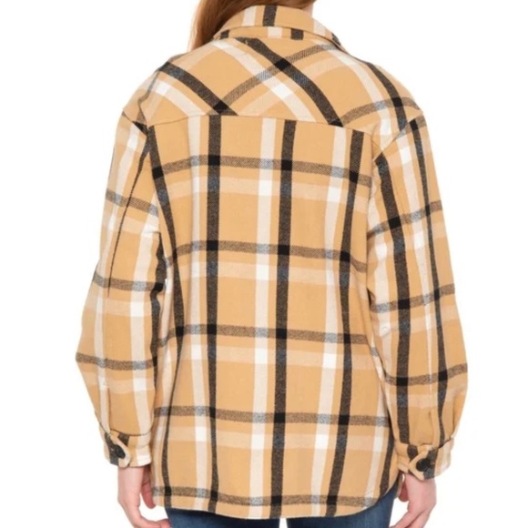 Lucky Brand Oversized Shacket Women’s Size Large - Picture 2 of 6